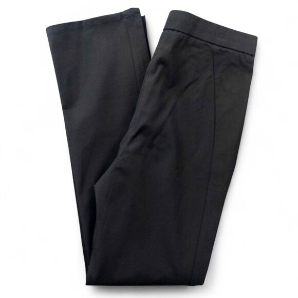 Isaac Mizrahi Live 24/7 Pant Size 10 Black Stretch Straight Leg - Picture 12 of 13
